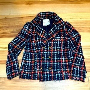 Girls plaid jacket